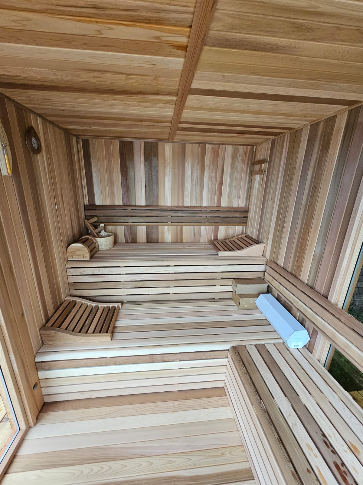 Orion Sauna - Pure Cube Clear Red Cedar