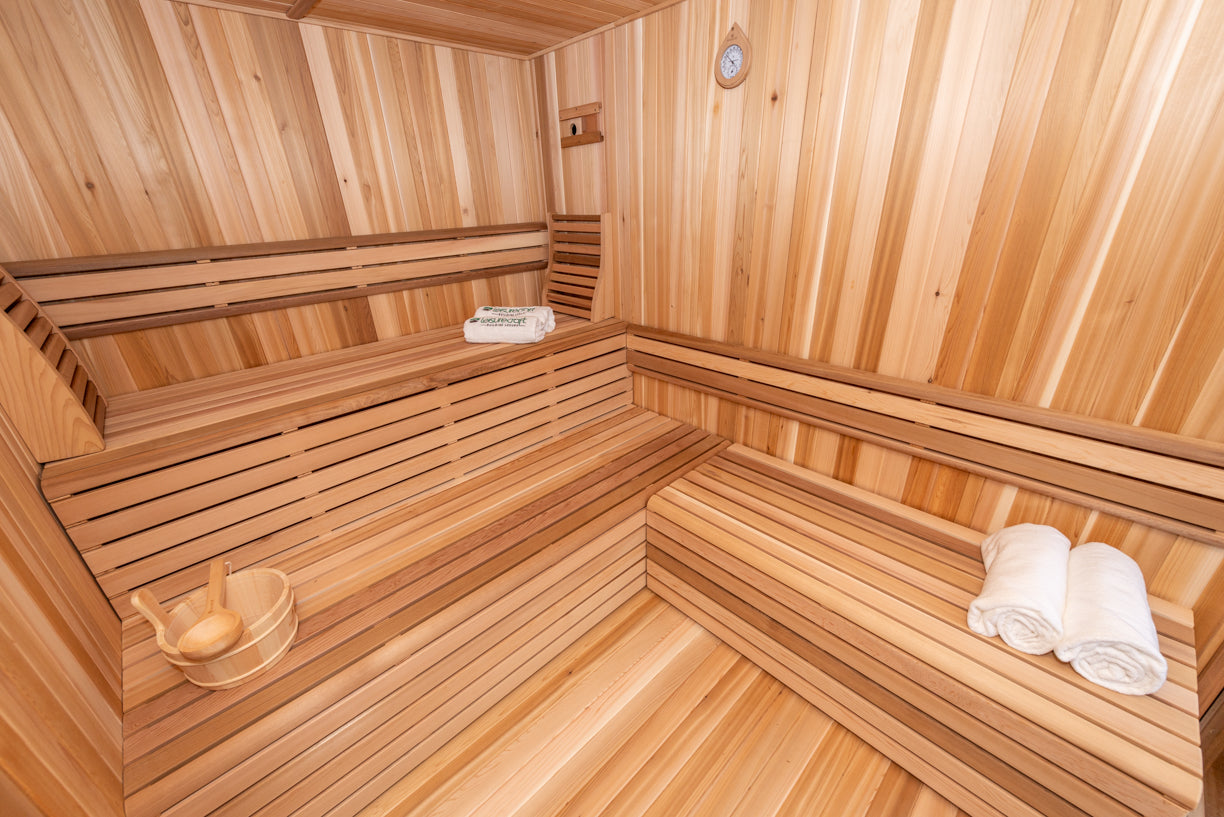 Neptune Sauna - Pure Cube Clear Red Cedar