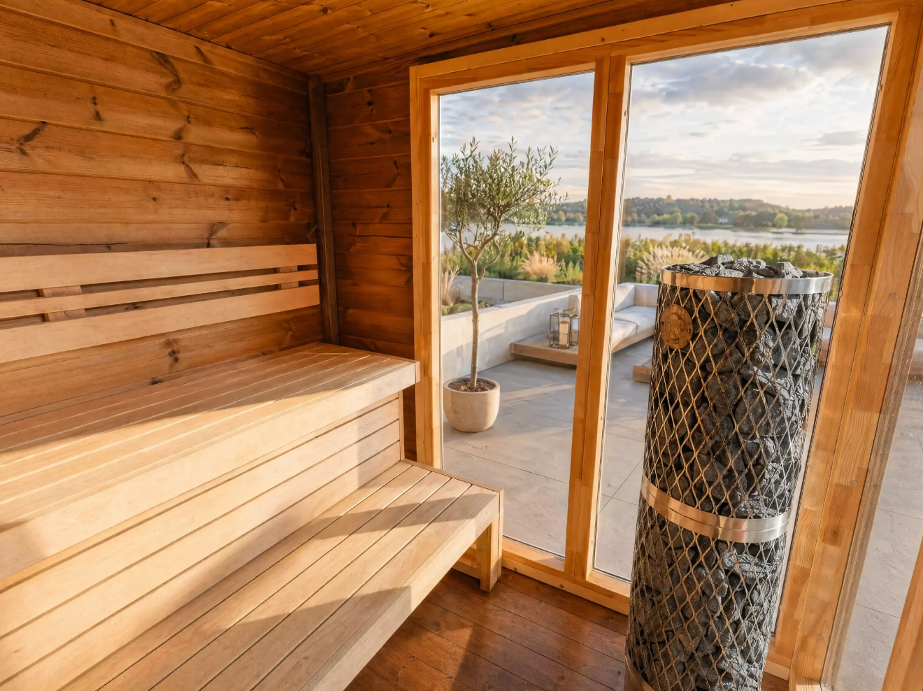 Leil® 4-Person Patio S Sauna
