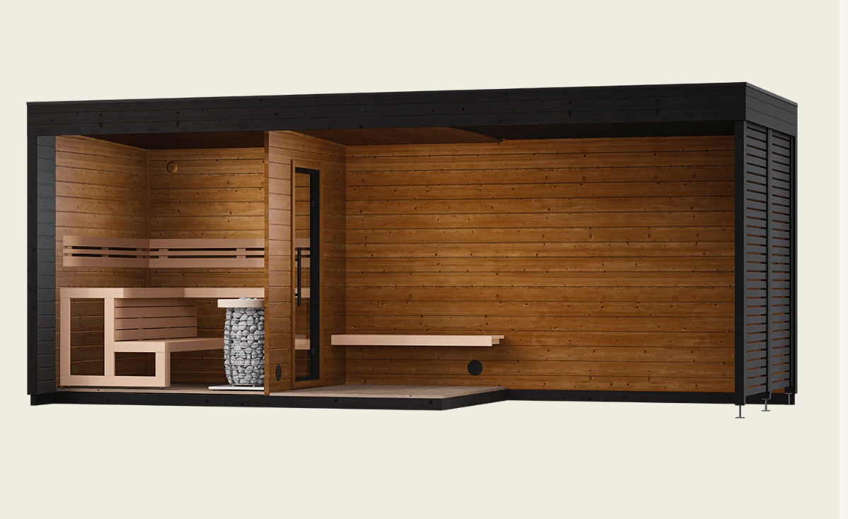 Leil® 5-Person Patio L Plus Sauna