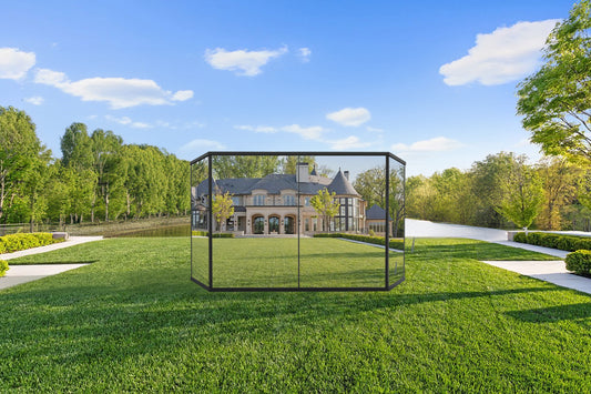 Haljas Hele Glass Double Luxury Outdoor Sauna