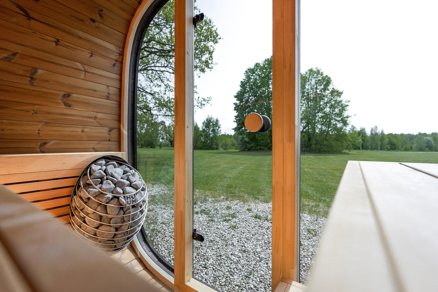 Leil® Black Cube Classic Outdoor Sauna (4 person)