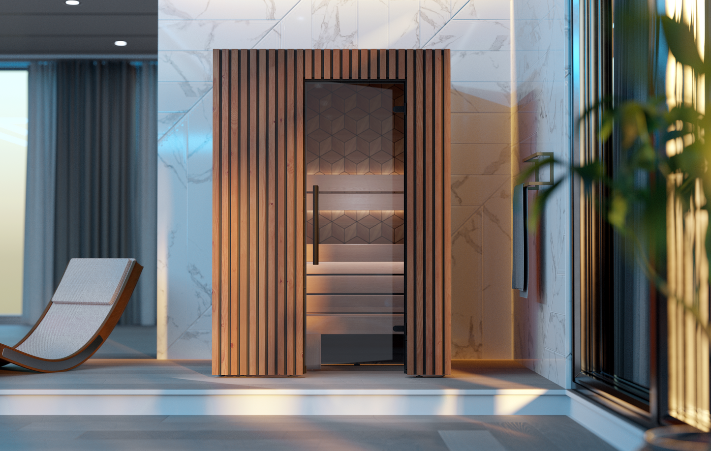 Leil® Como 2-150 Indoor Sauna (2 person)