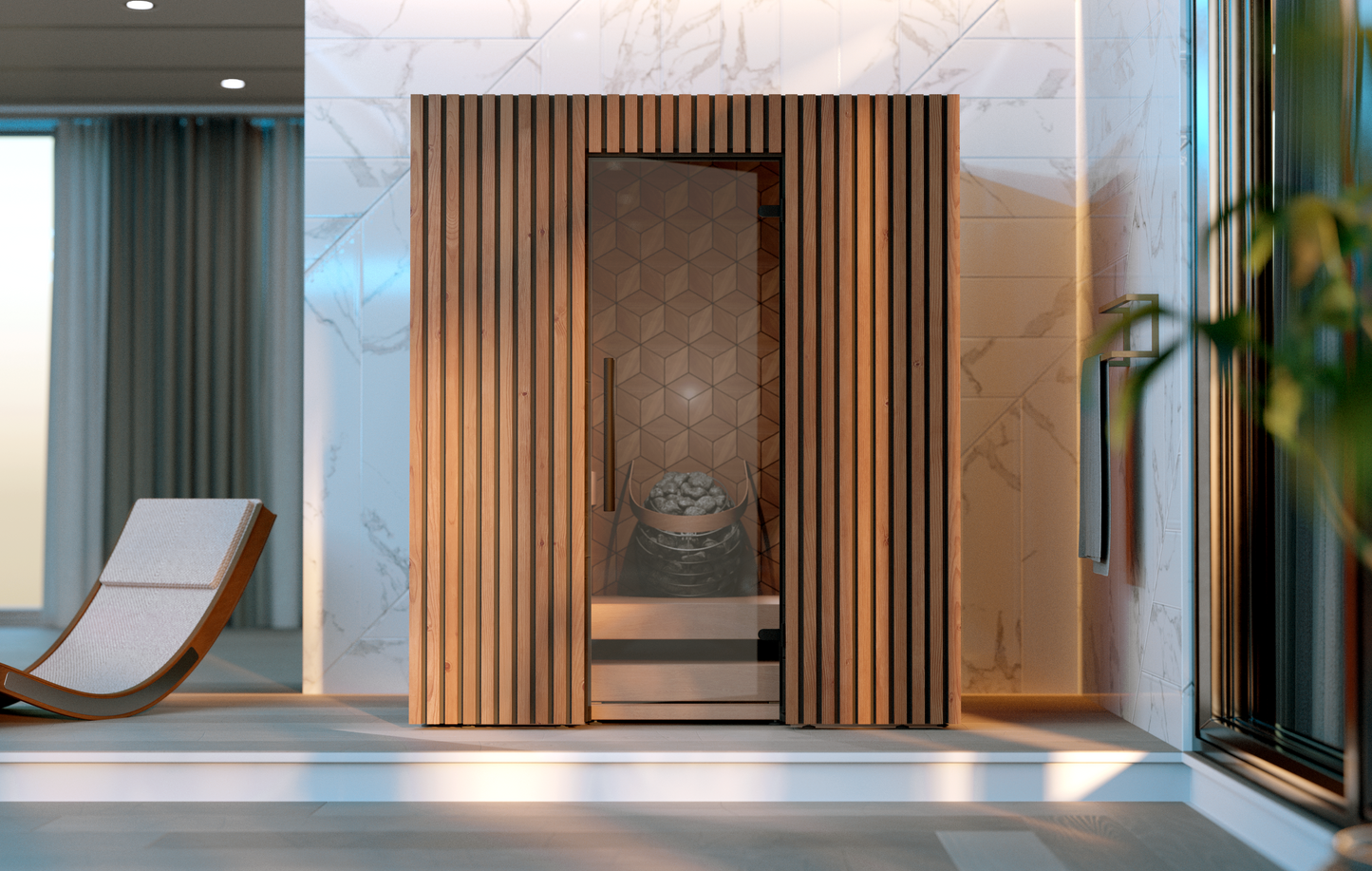 Leil® Como 4-180 Indoor Sauna (4 person)