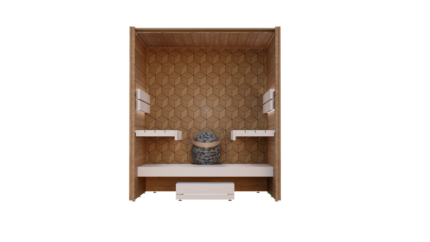 Leil® Como 4-180 Indoor Sauna (4 person)