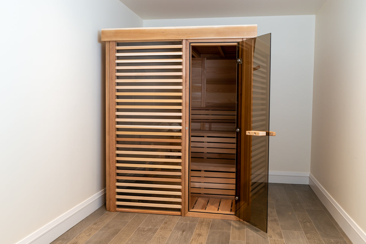Indoor Sauna - Pure Cube Clear Red Cedar PU550