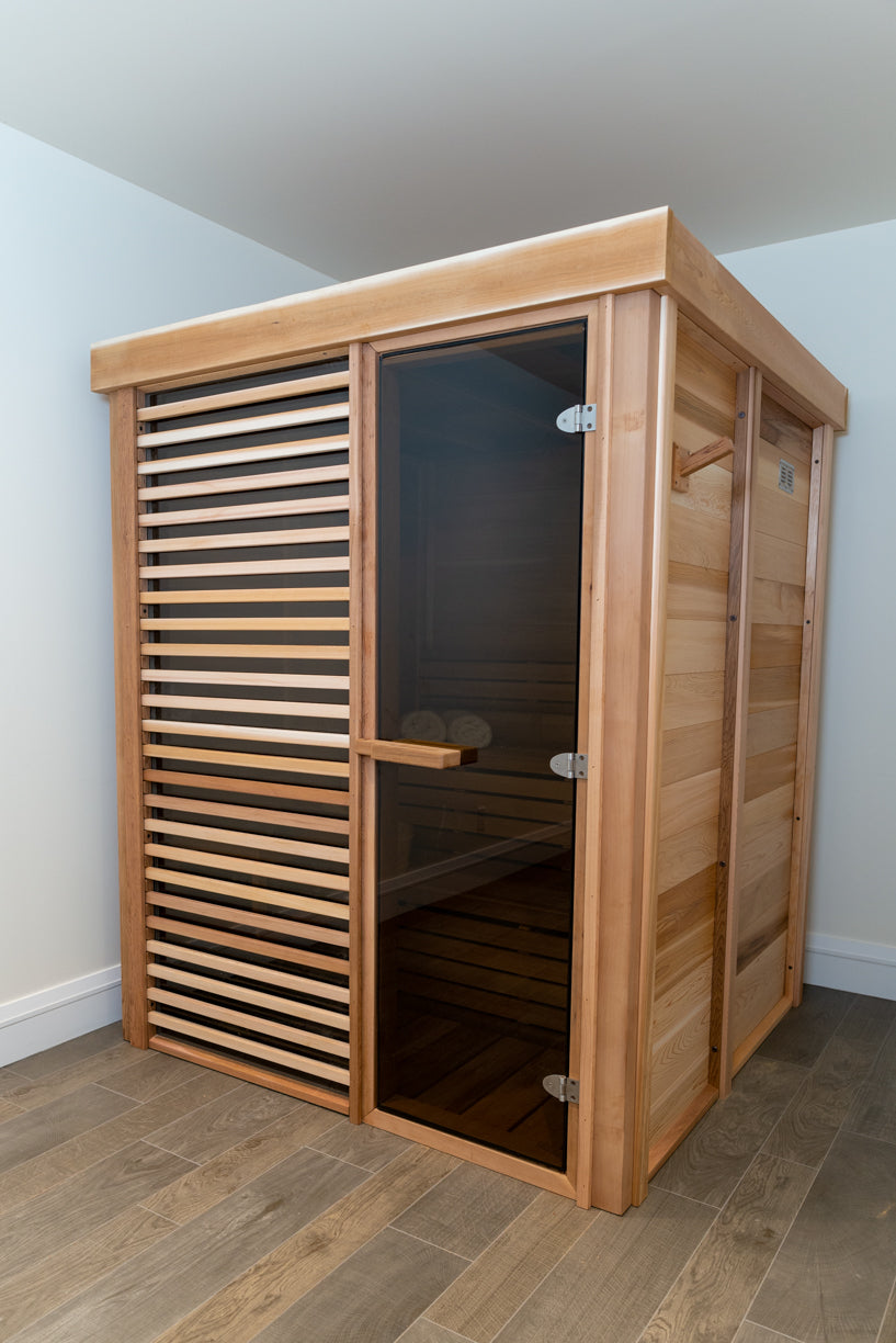 Indoor Sauna - Pure Cube Clear Red Cedar PU550