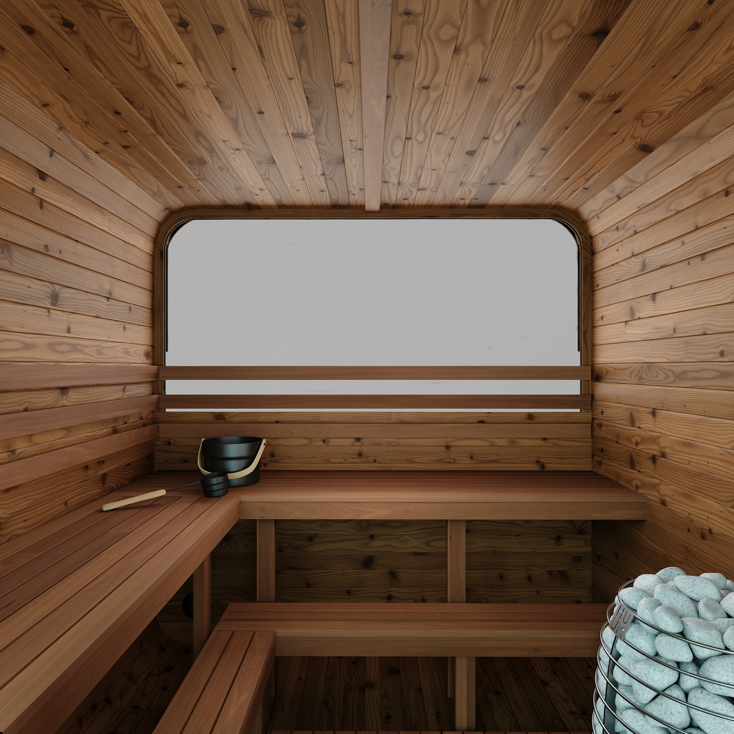 Thermory Large Square Cube Sauna (#40/#41)