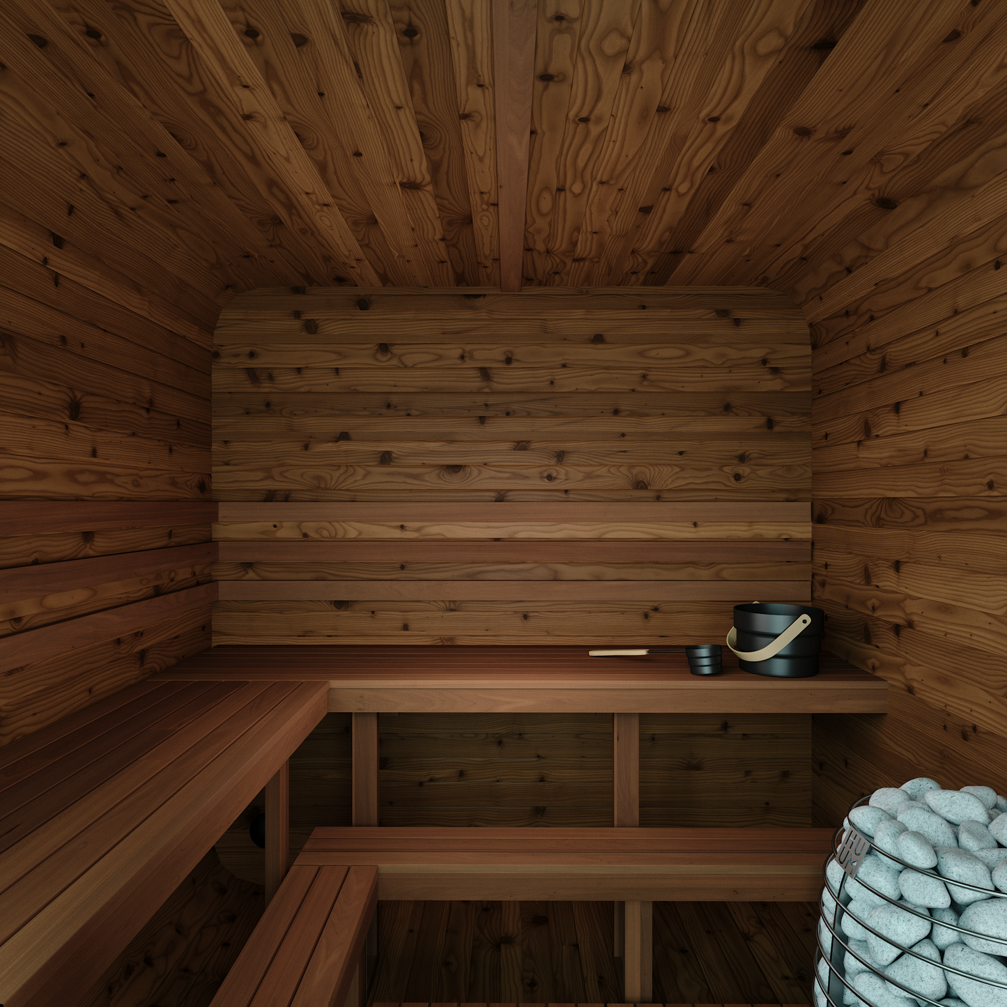 Thermory Large Square Cube Sauna (#40/#41)