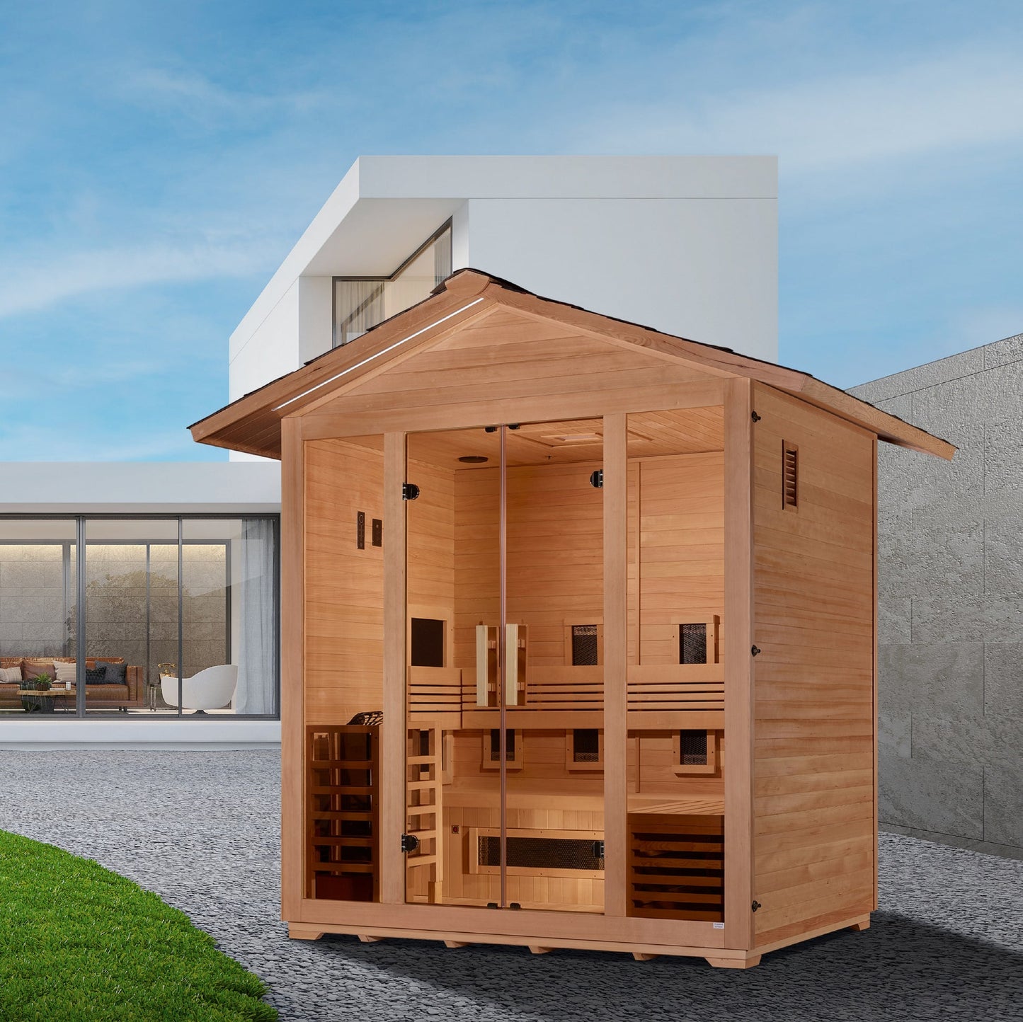Golden Designs Gargellen Hybrid Sauna