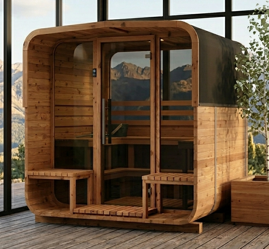 Thermory Medium Square Cube Sauna (#42/#43)