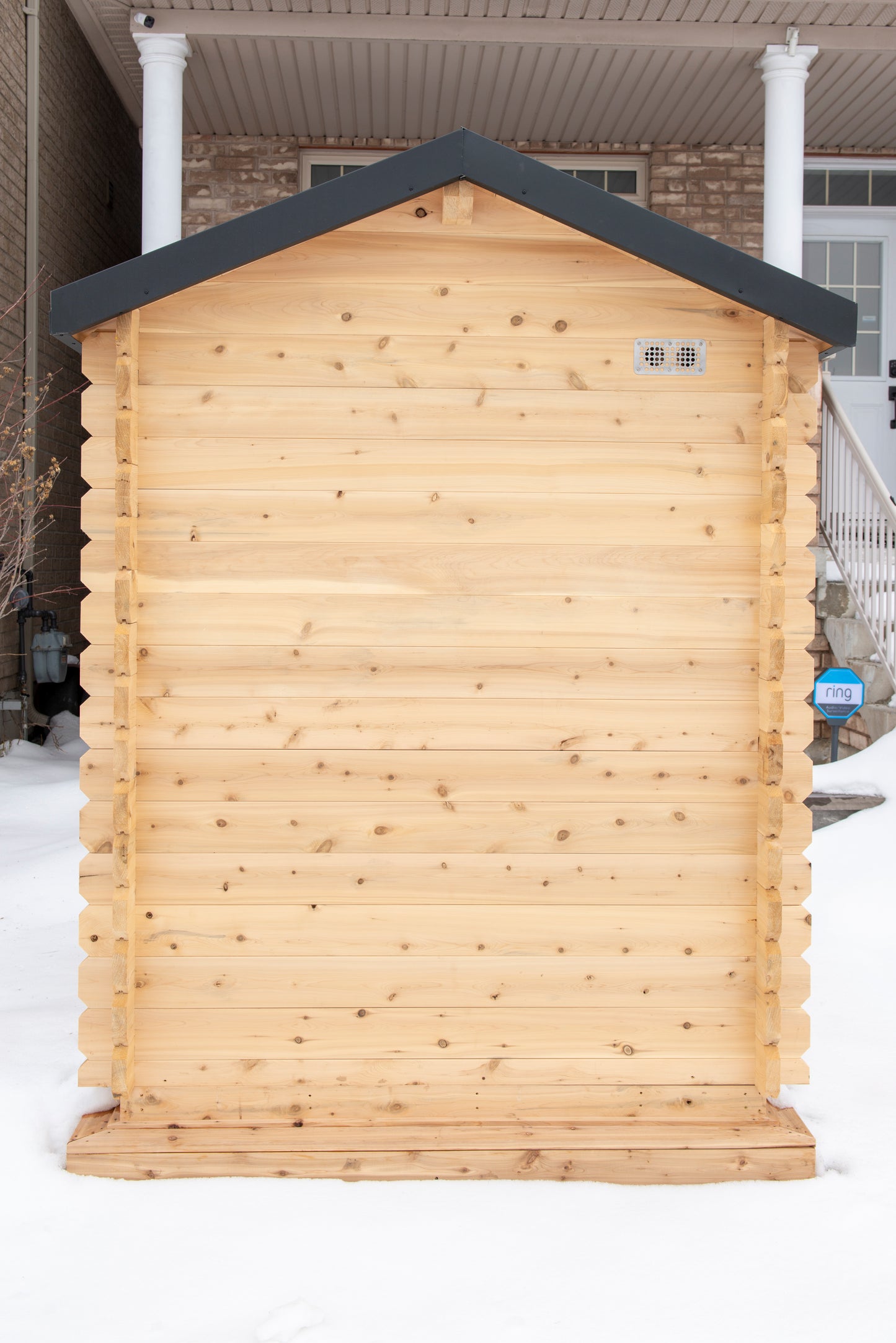 Granby Cabin Sauna - Canadian Timber Knotty White Cedar