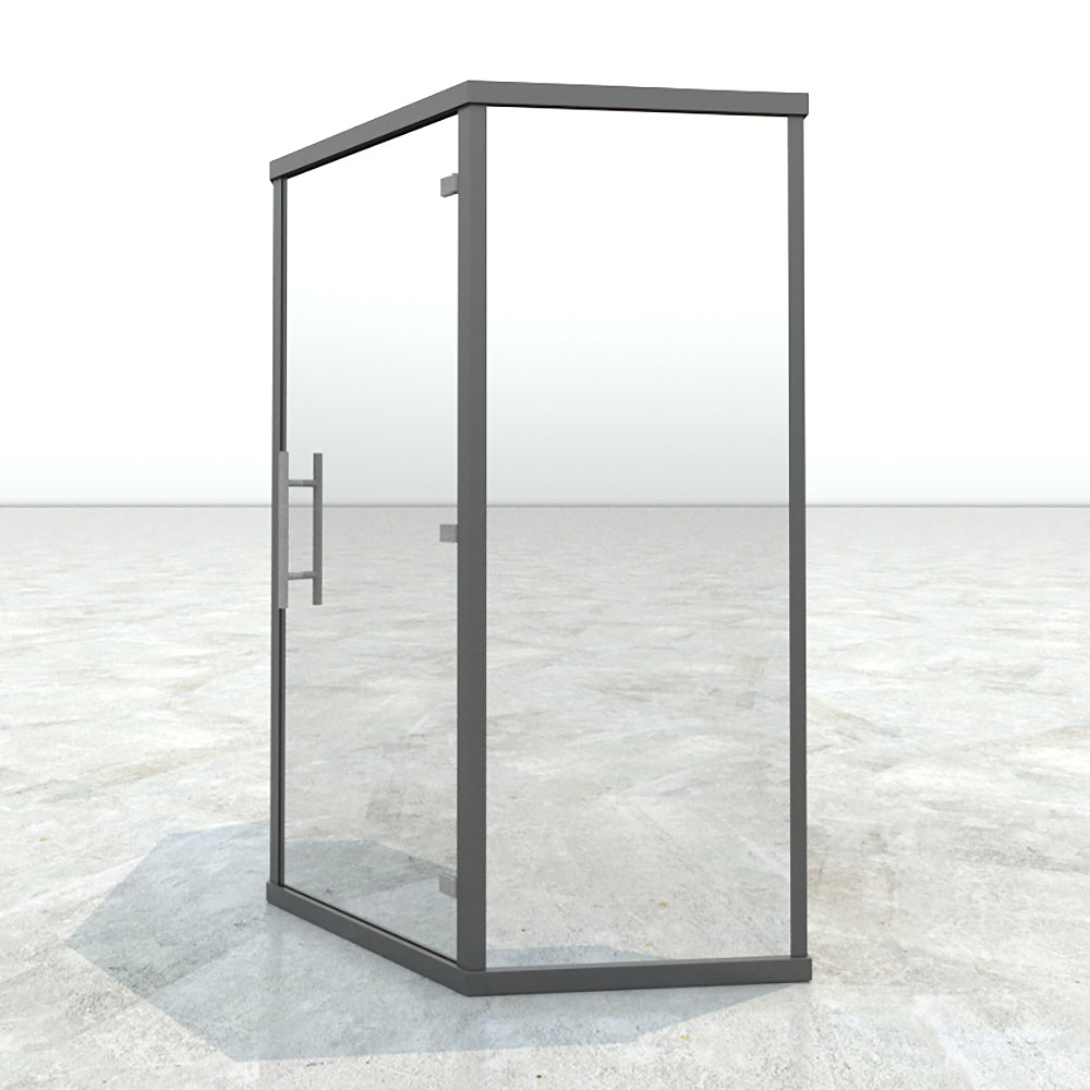Haljas Hele Glass Mini Outdoor Sauna