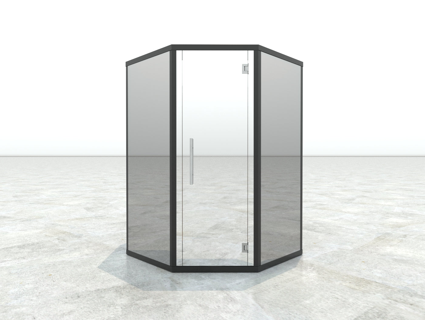 Haljas Hele Glass Single Luxury Outdoor Sauna
