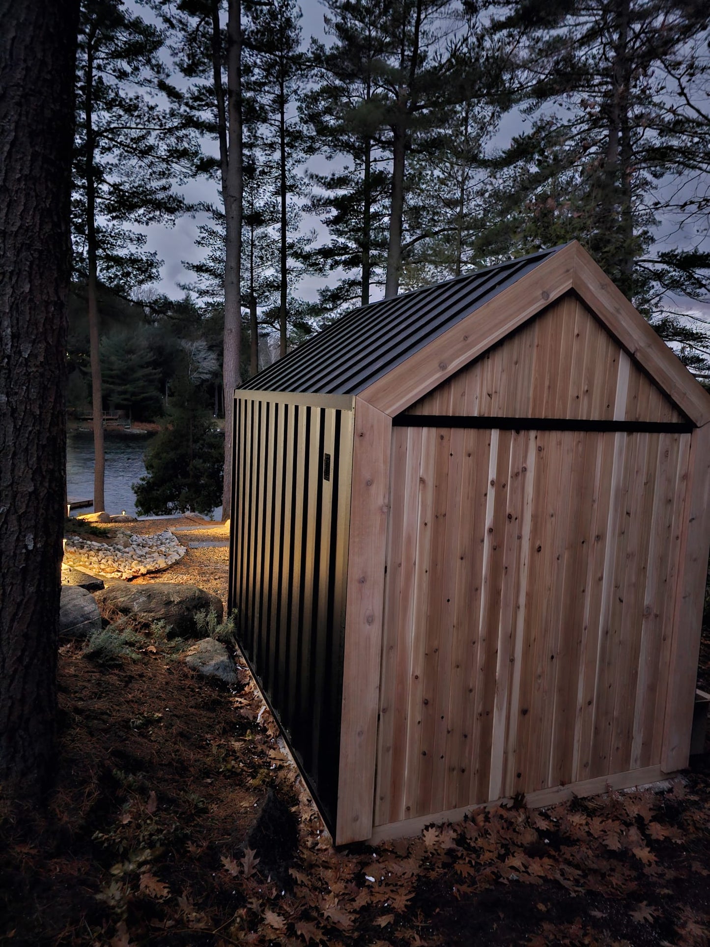 Hudson Sauna - Pure Cube Clear Red Cedar