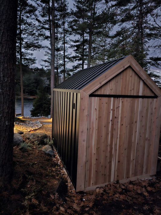 Hudson Sauna - Pure Cube Clear Red Cedar