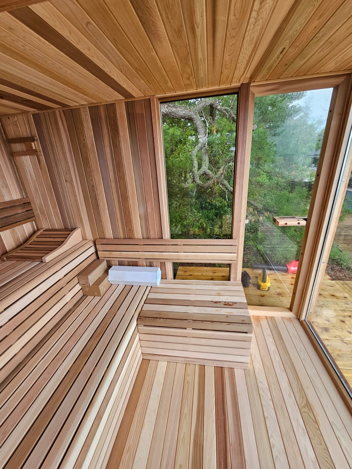 Orion Sauna - Pure Cube Clear Red Cedar