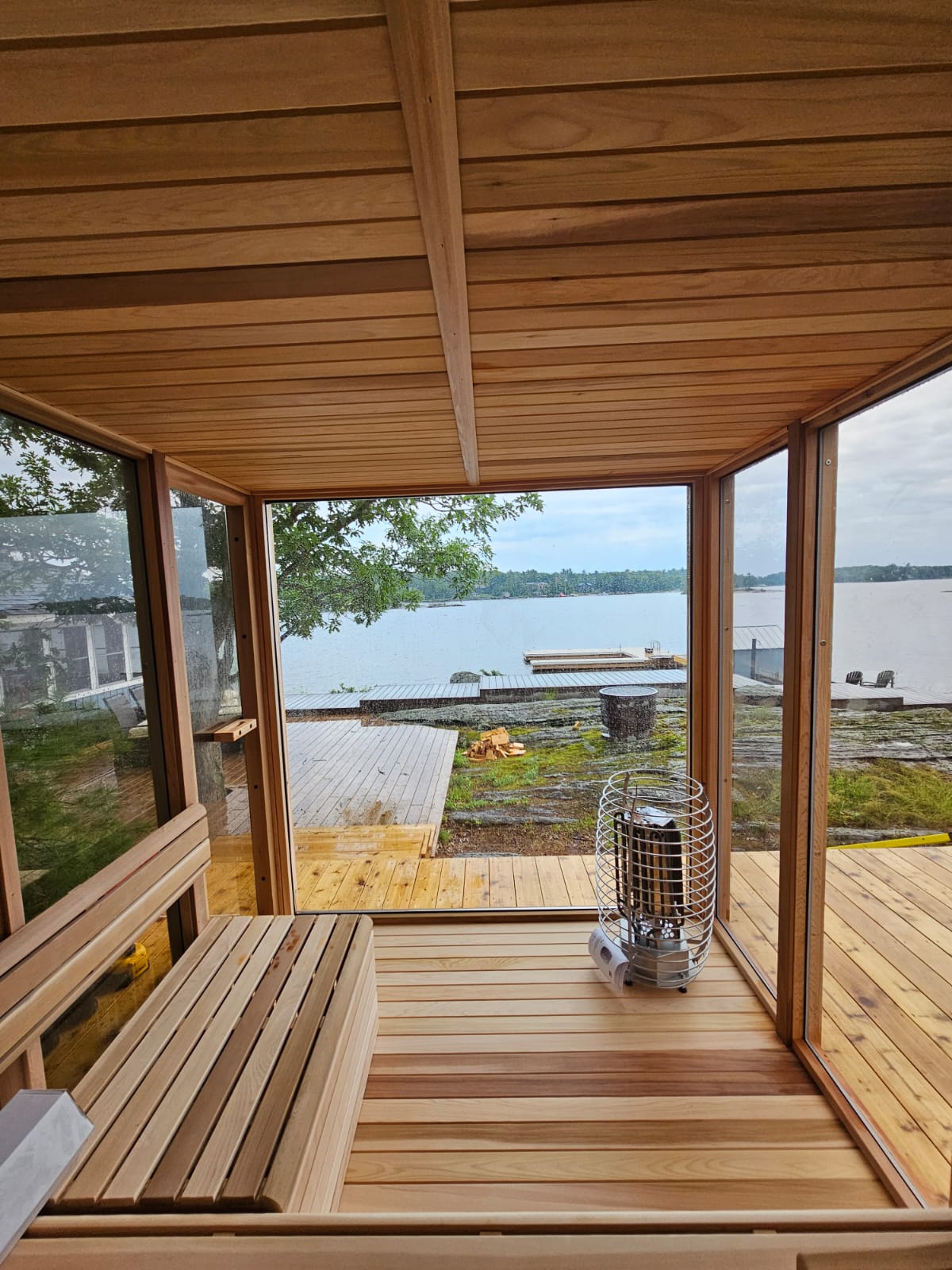 Orion Sauna - Pure Cube Clear Red Cedar
