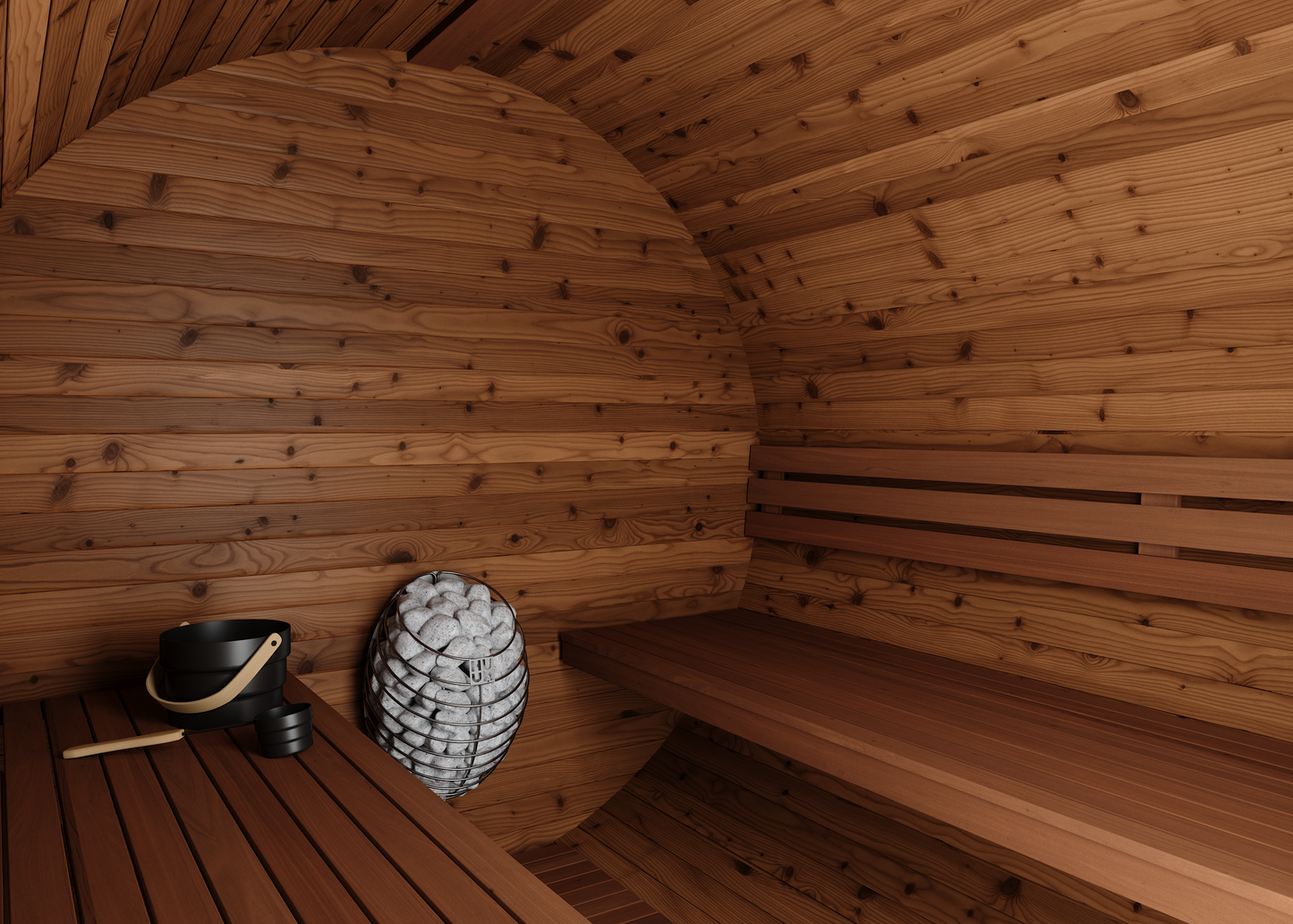 Thermory Model 61 Barrel Sauna
