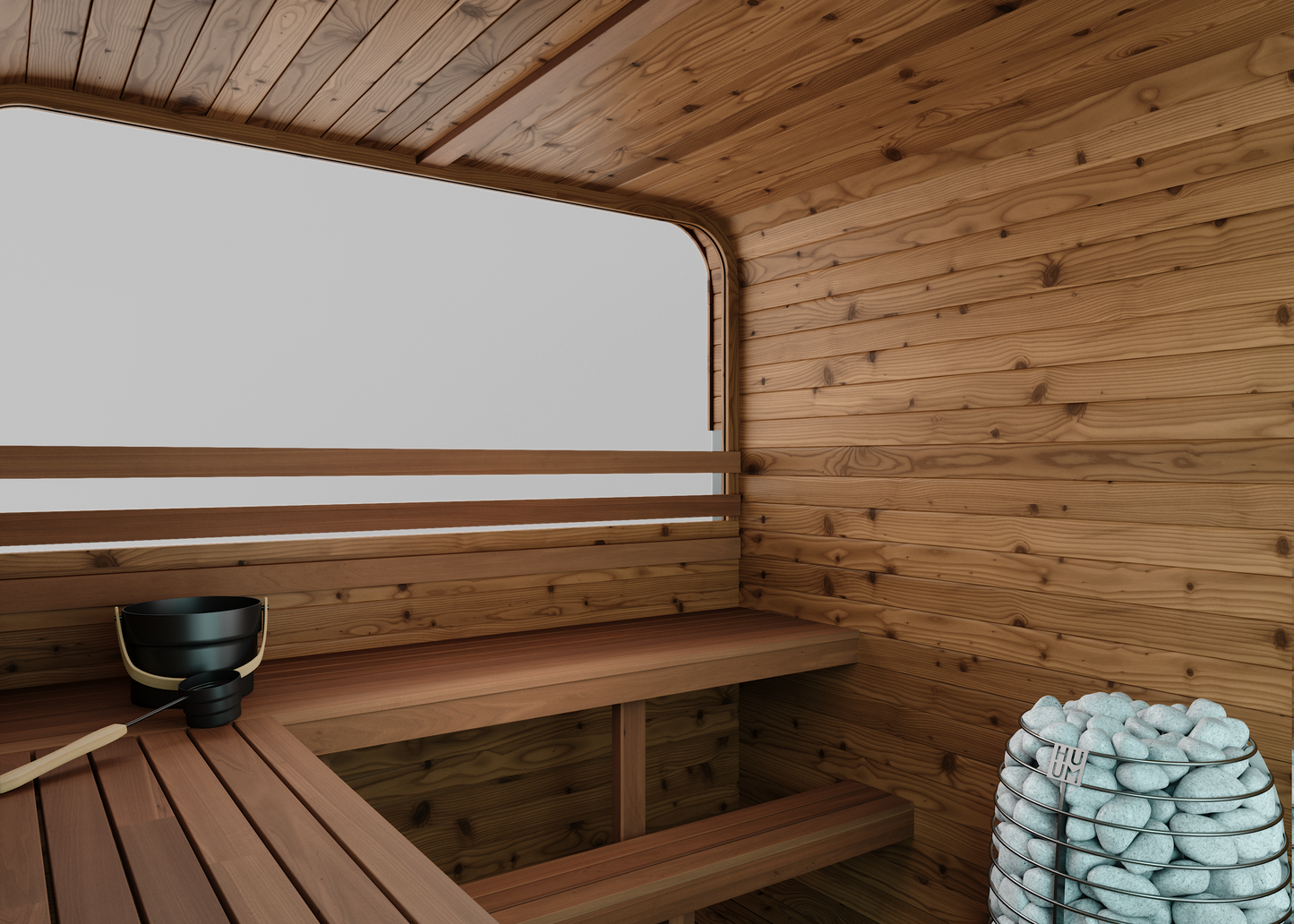 Thermory Large Square Cube Sauna (#40/#41)