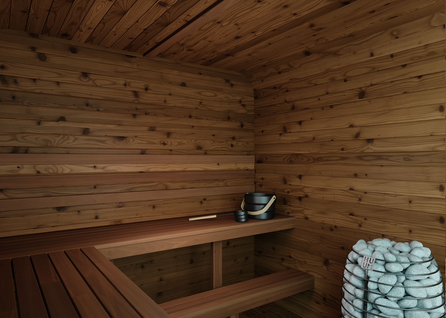 Thermory Large Square Cube Sauna (#40/#41)