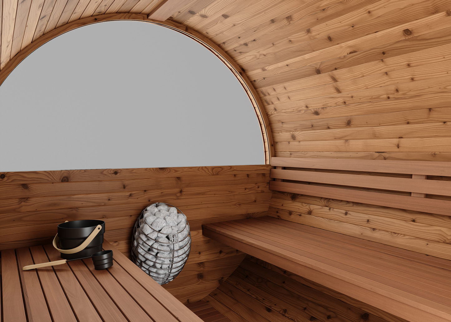 Thermory Model 60 Ignite Barrel Sauna