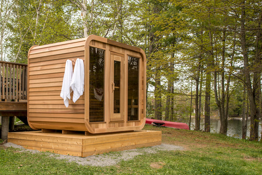 Luna Sauna - Dundalk Clear Red Cedar