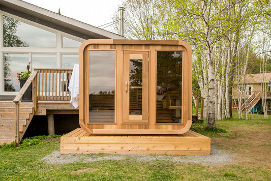 Luna Sauna - Dundalk Clear Red Cedar