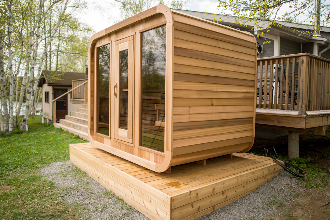 Luna Sauna - Dundalk Clear Red Cedar