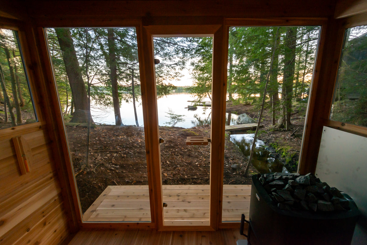 Mountain View - Pure Cube Knotty Red Cedar