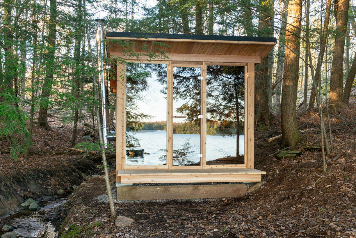 Mountain View - Pure Cube Knotty Red Cedar