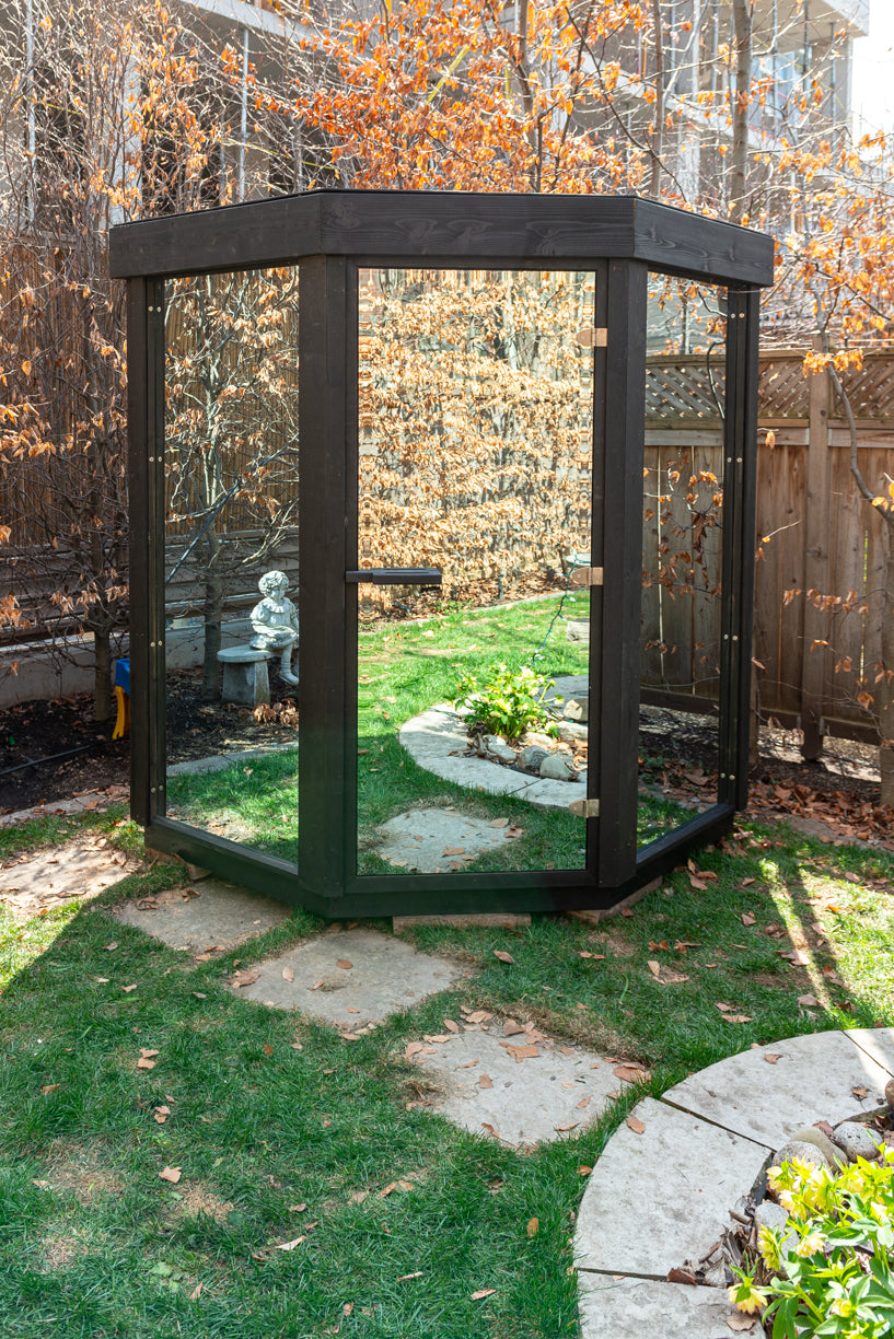 Trinity Sauna - Pure Cube Knotty Red Cedar