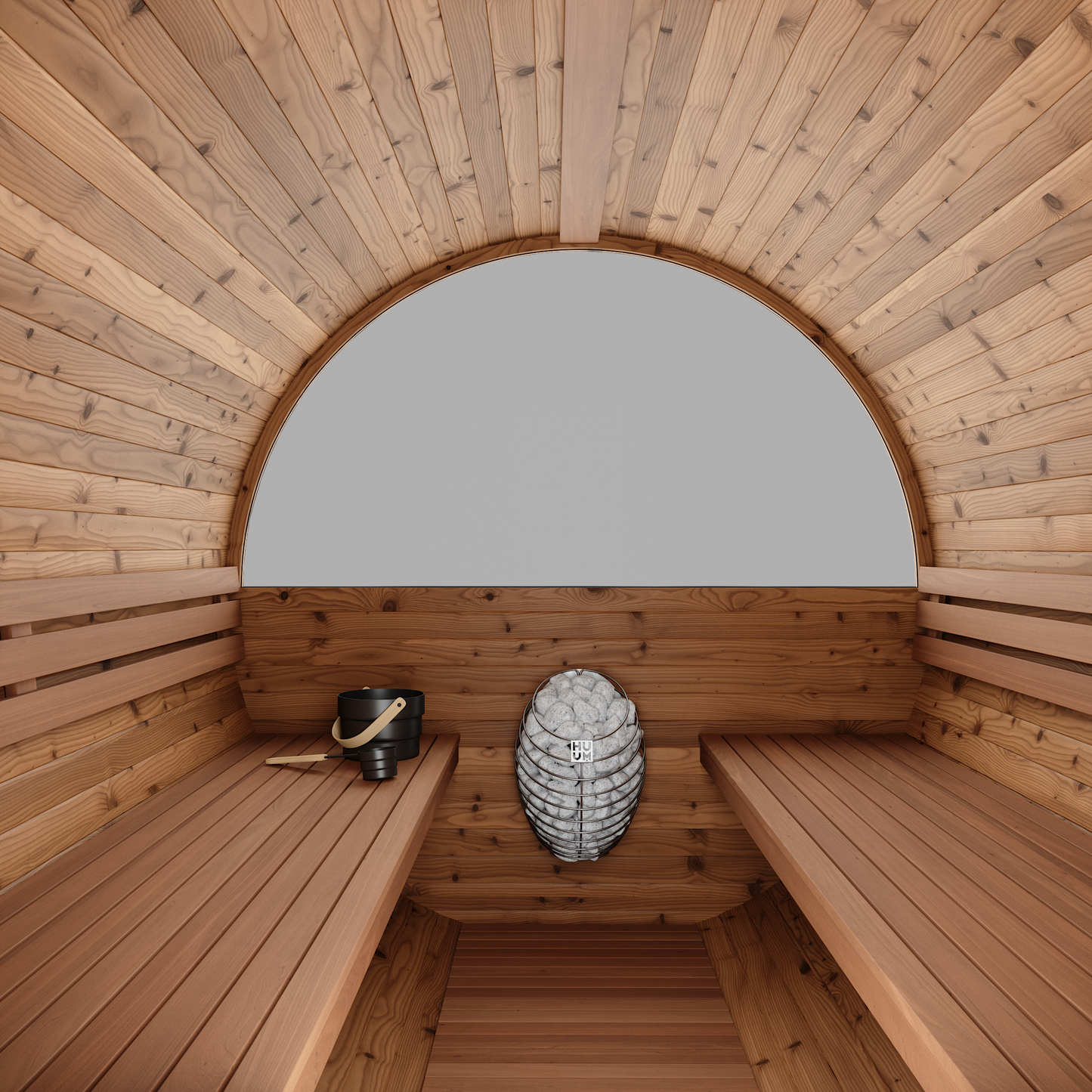 Thermory No84 8-Person Barrel Sauna