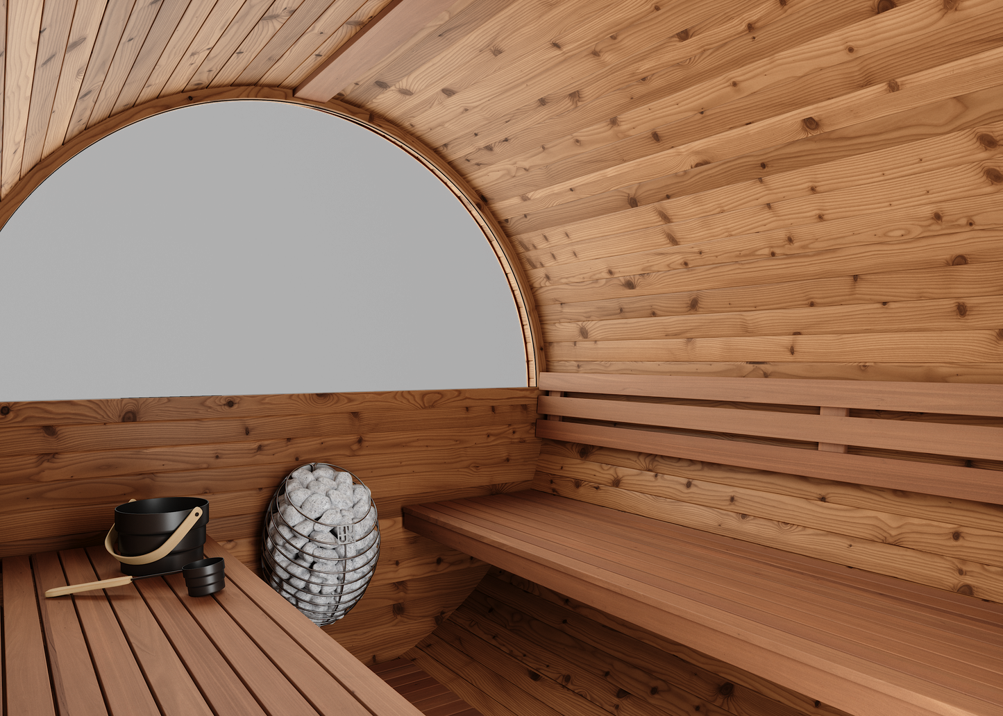 Thermory No84 8-Person Barrel Sauna