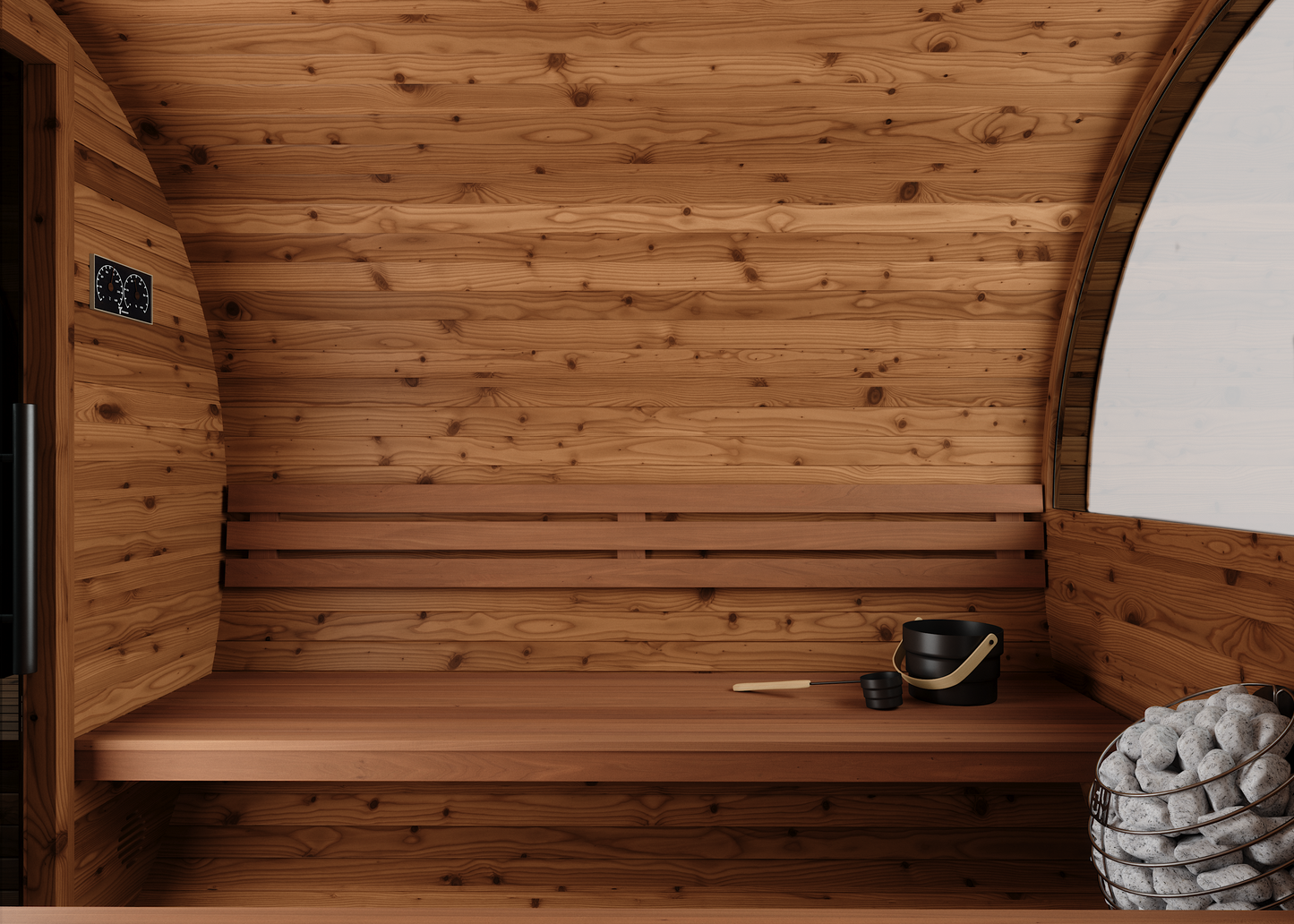 Thermory No84 8-Person Barrel Sauna