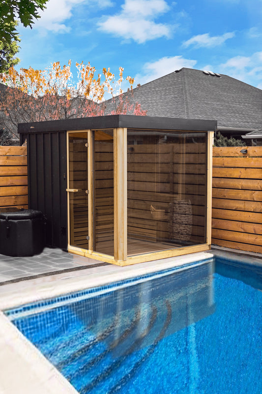 Orion Sauna - Pure Cube Clear Red Cedar