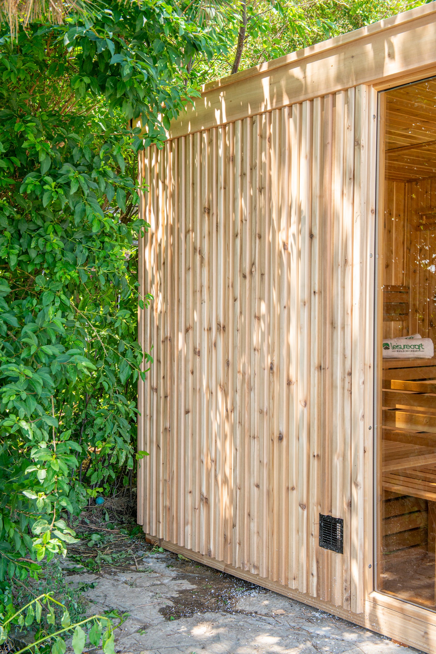 Orion Sauna - Pure Cube Knotty Red Cedar