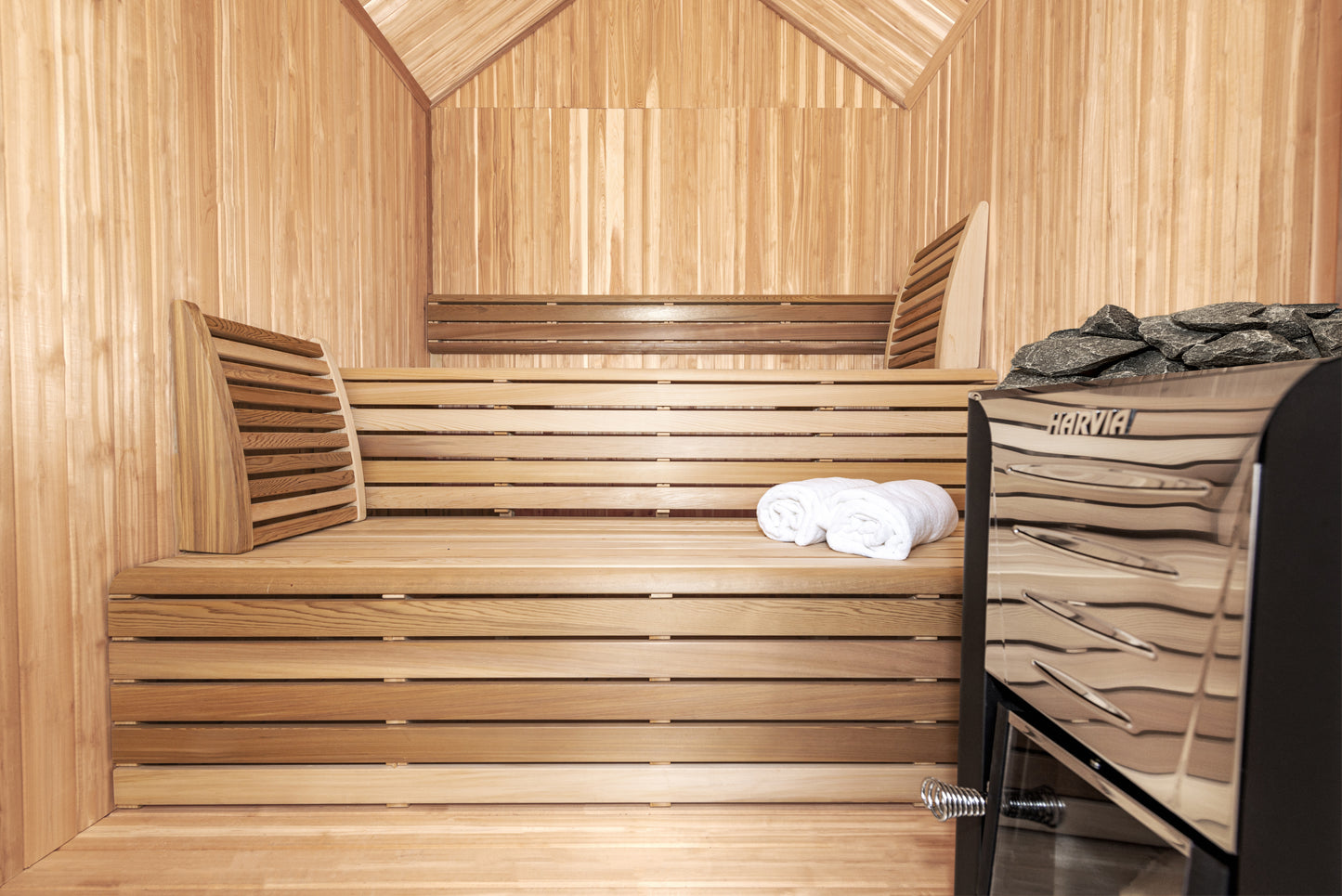 Hudson Sauna - Pure Cube Clear Red Cedar