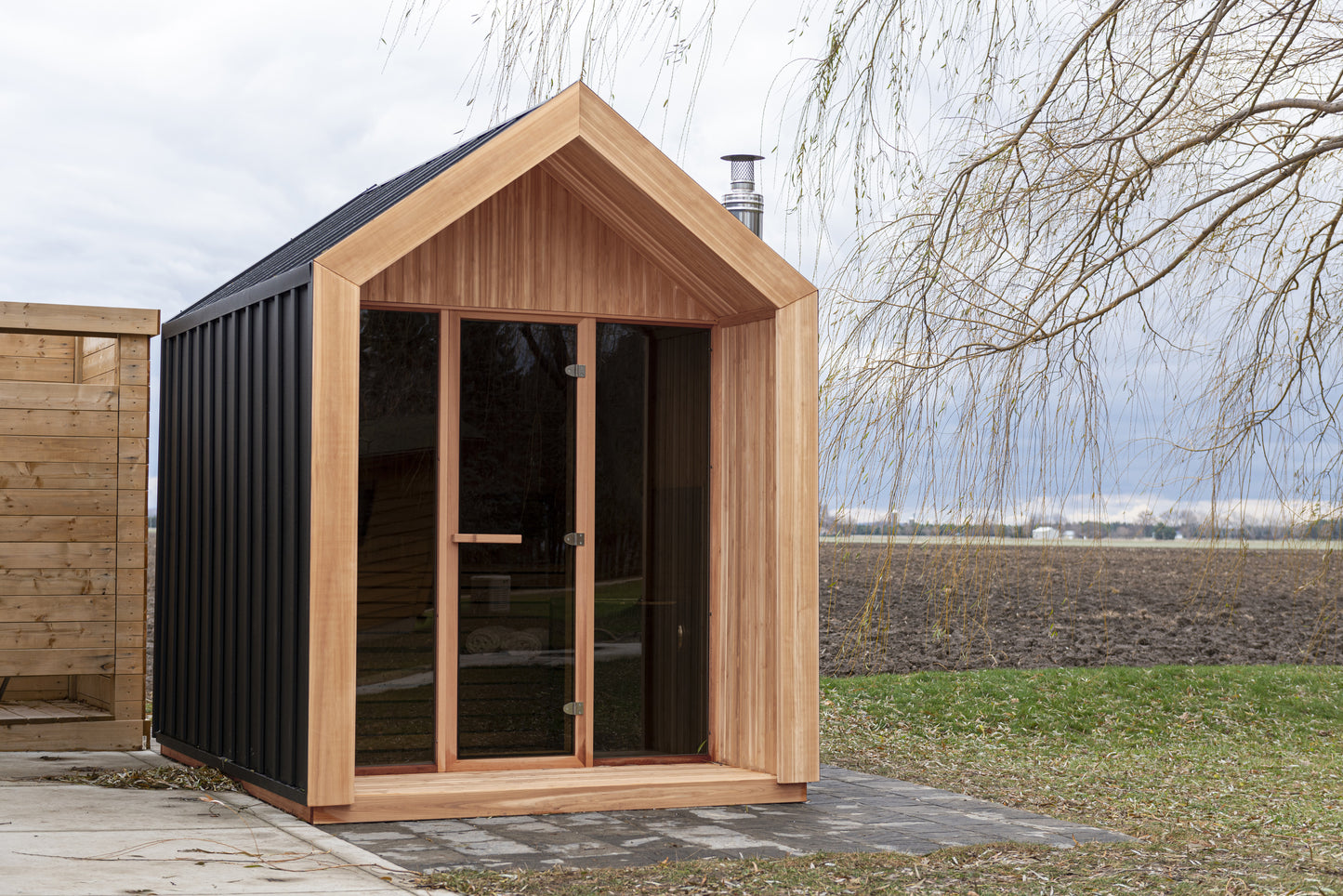 Hudson Sauna - Pure Cube Clear Red Cedar