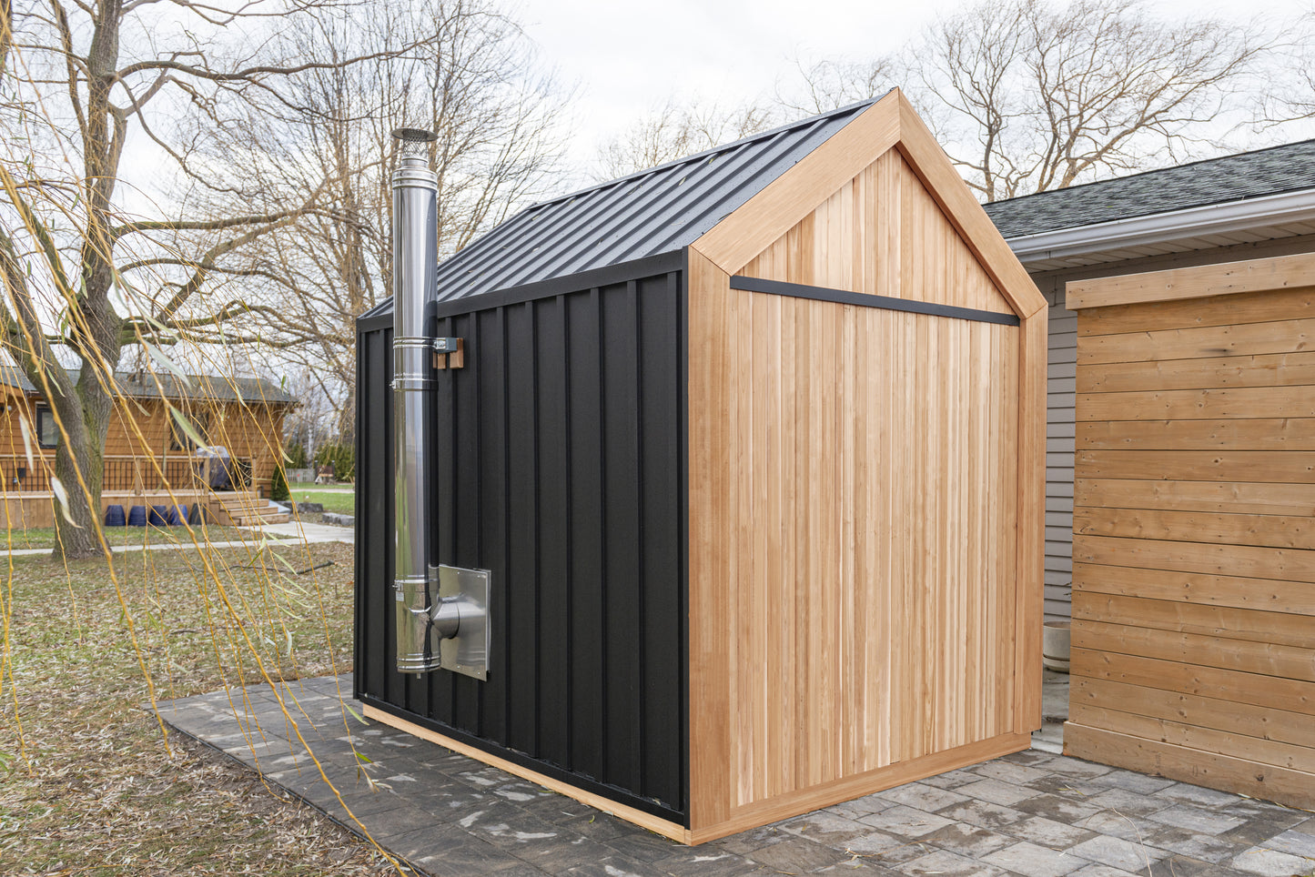 Hudson Sauna - Pure Cube Clear Red Cedar