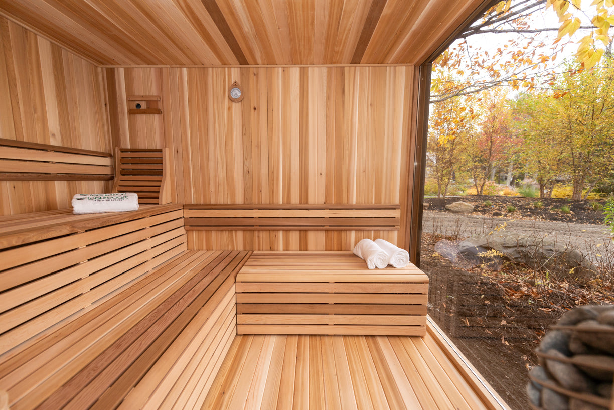 Neptune Sauna - Pure Cube Clear Red Cedar