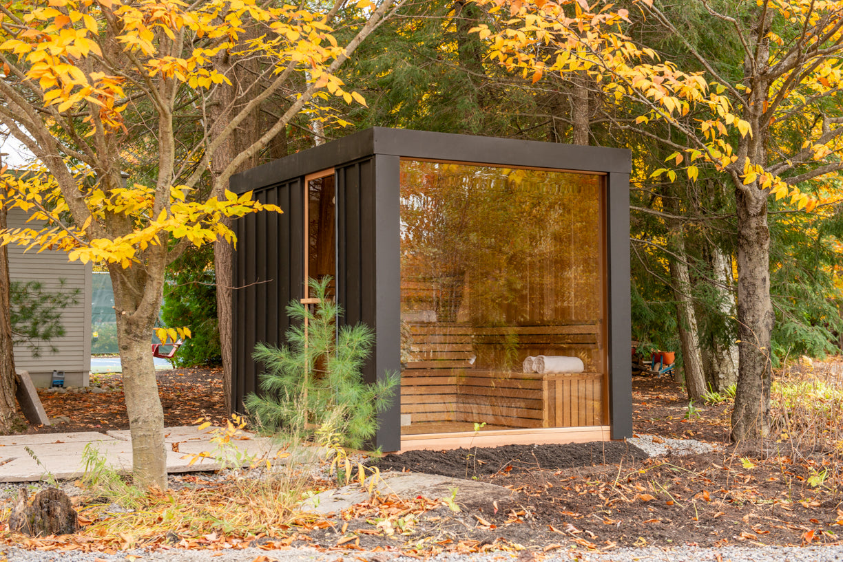 Neptune Sauna - Pure Cube Clear Red Cedar