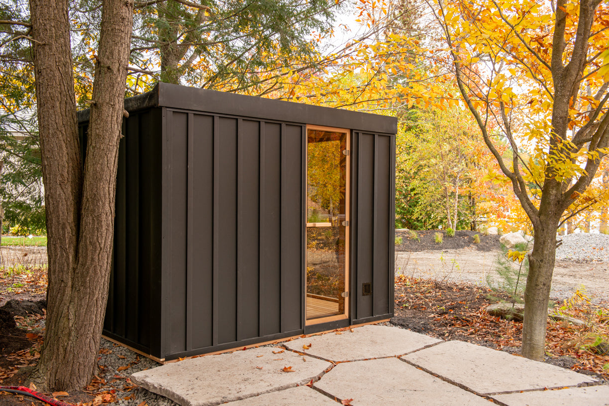 Neptune Sauna - Pure Cube Clear Red Cedar