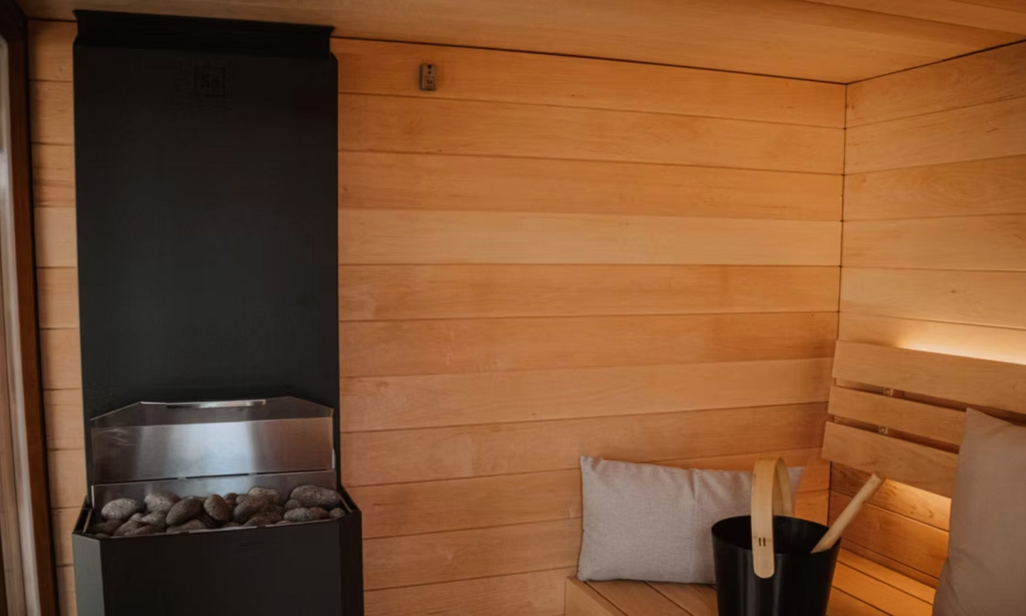 Saunum AirCube Terrace Outdoor Sauna