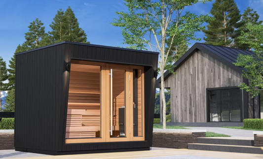 Saunum AirCube Space Outdoor Sauna