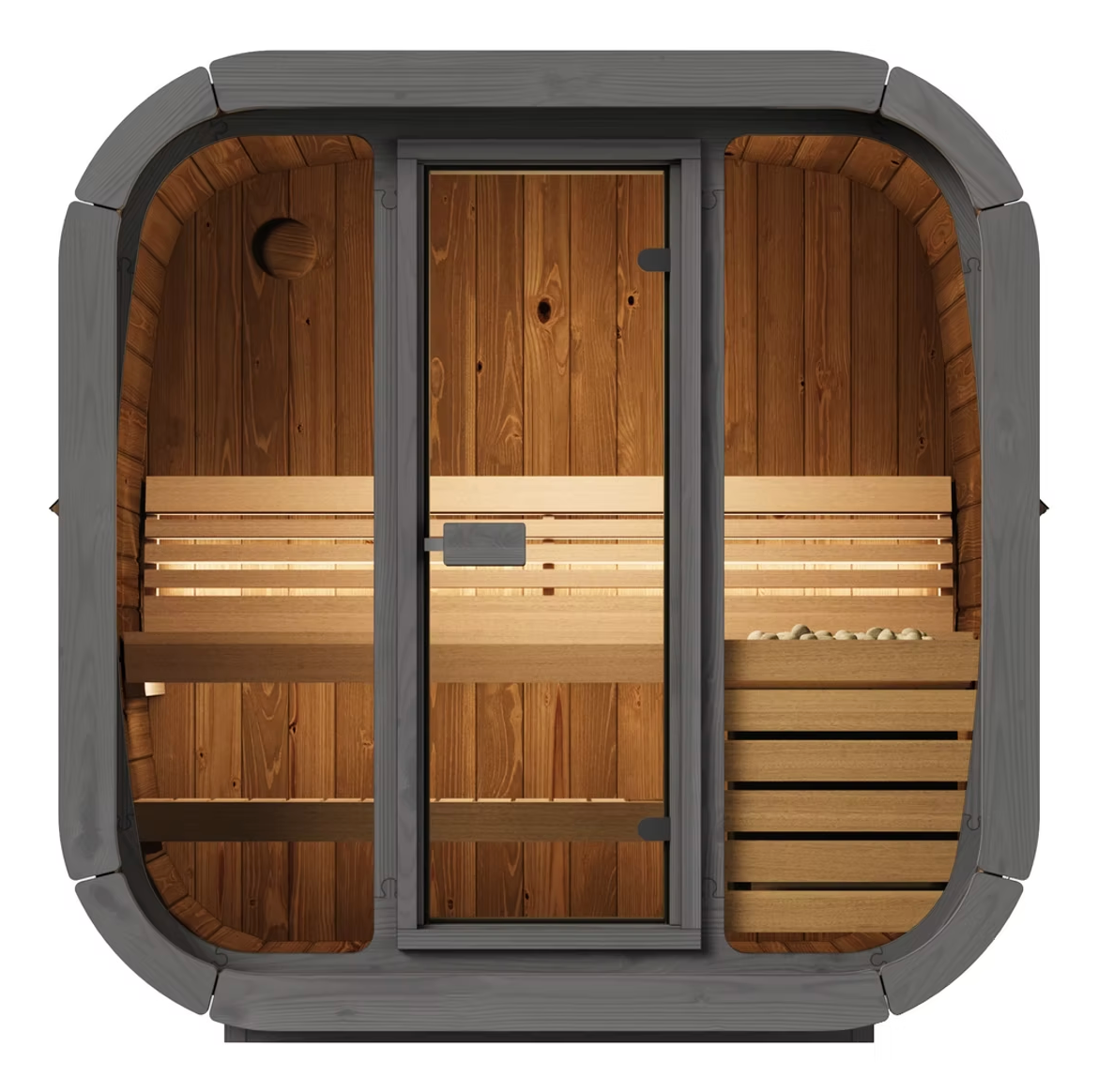 FINSAUNA Solara 200GF Outdoor Sauna