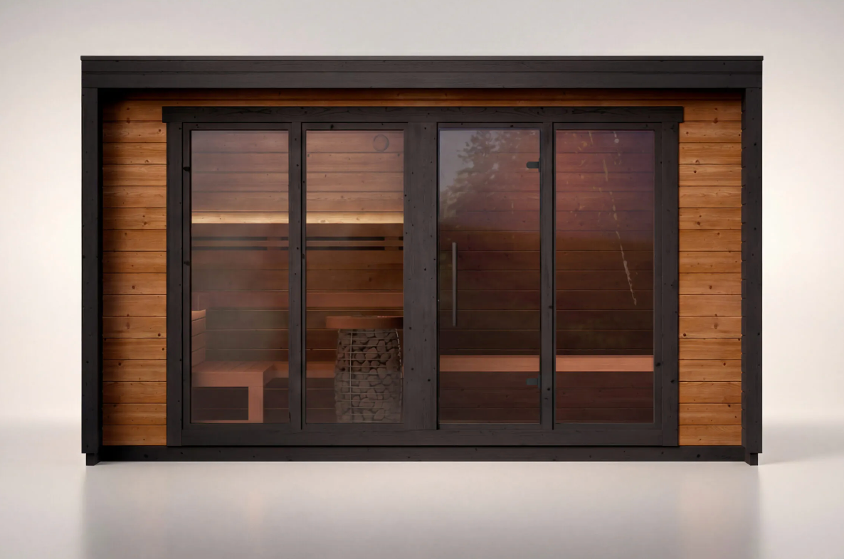 Leil® 5-Person Patio L Sauna