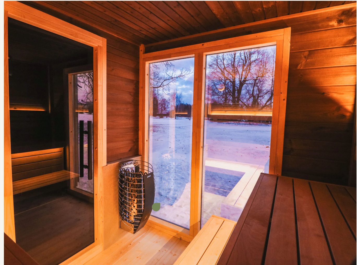Leil® 5-Person Patio L Sauna