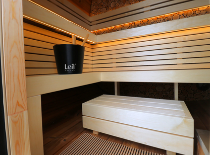 Mini Outdoor Round Cube Sauna