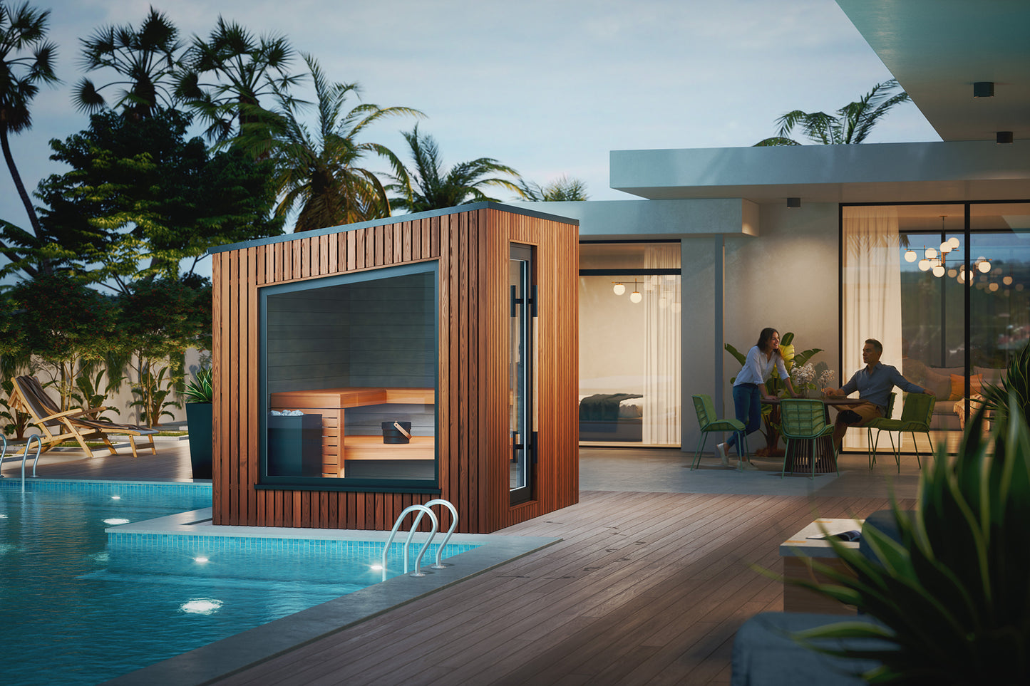 Auroom Terra S 5-Person Sauna